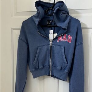 Mad Happy Gap Blue Hoodie xs